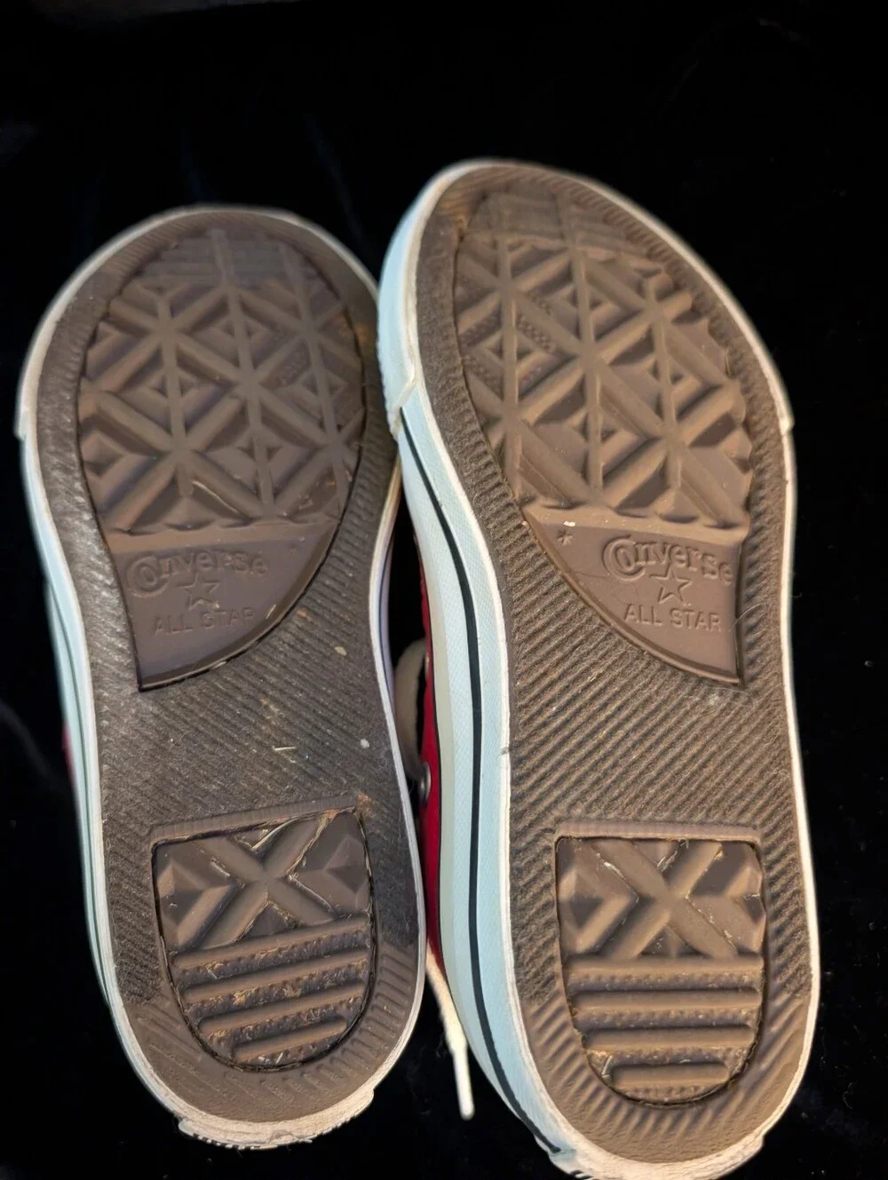 Kids Red Canvas Low-Top Sneakers - Brand